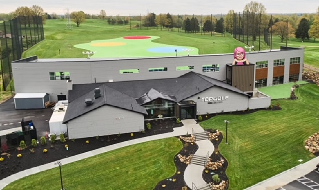 Akron has Topgolf!