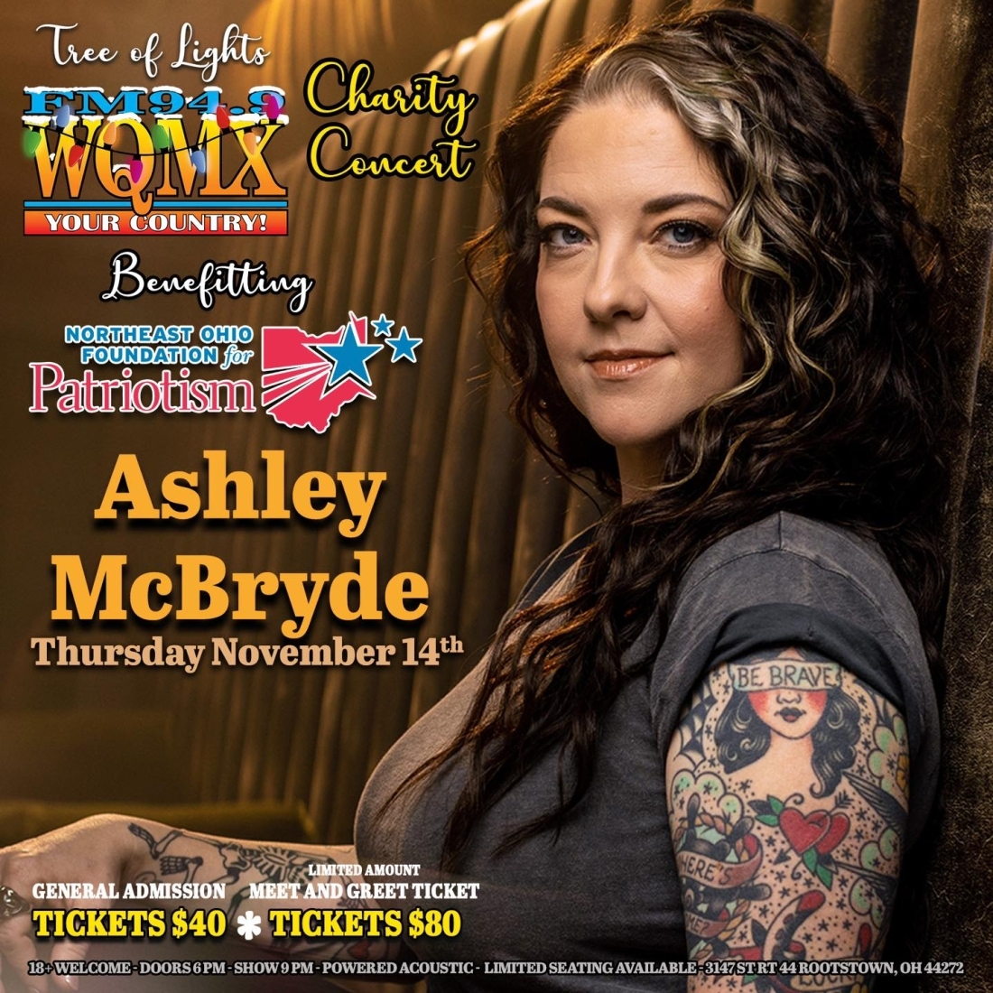 Ashley McBryde Tickets! Get 'Em Tomorrow!