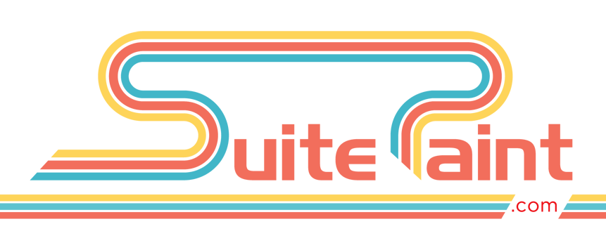 Suite Paint Logo White Background