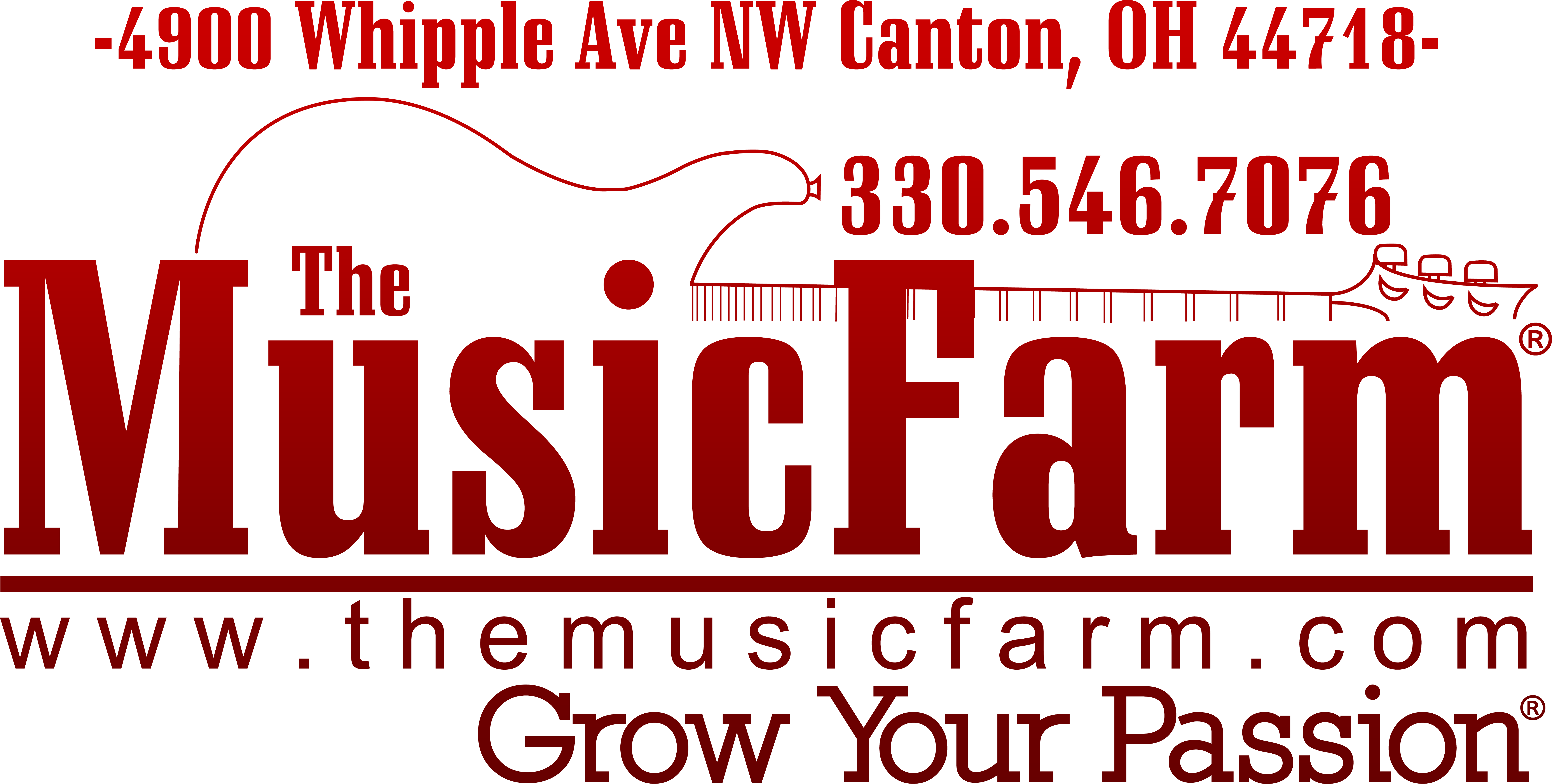 the music farm canton logo
