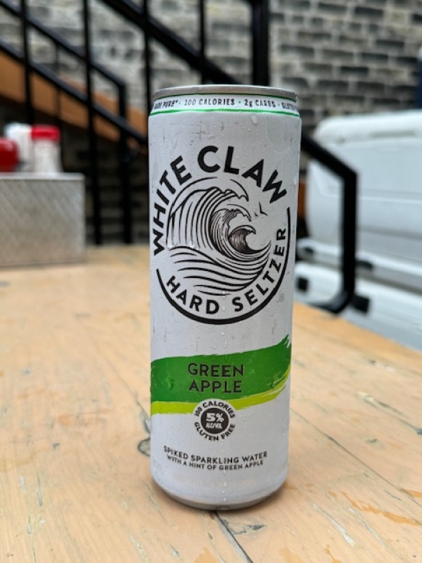 Green Apple White Claw?! WHAT?!