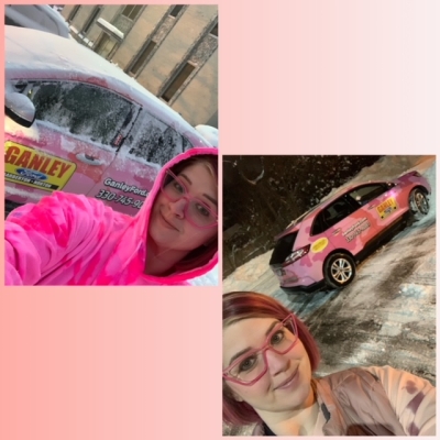The Pink Camo Mobile Handled the Snow!