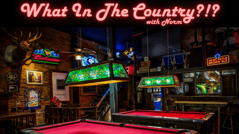 What in the country!