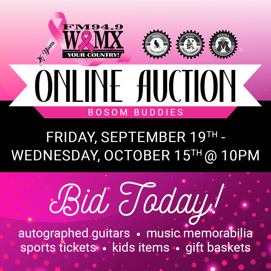 WQMX Bosom Buddies: Online Auction