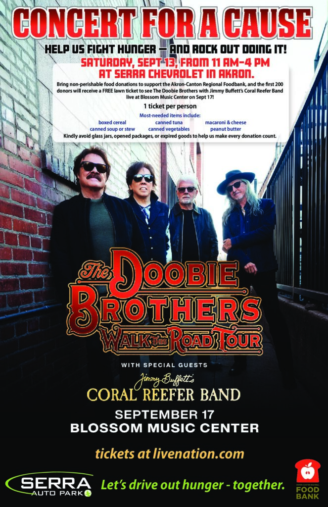 Thedoobiebrothers concertforacause 11x17 offsitelocation
