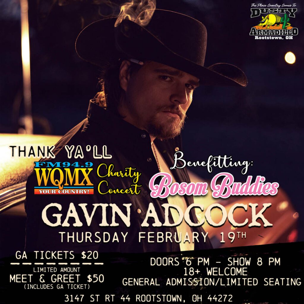 Wqmx charityShow gavinAdock